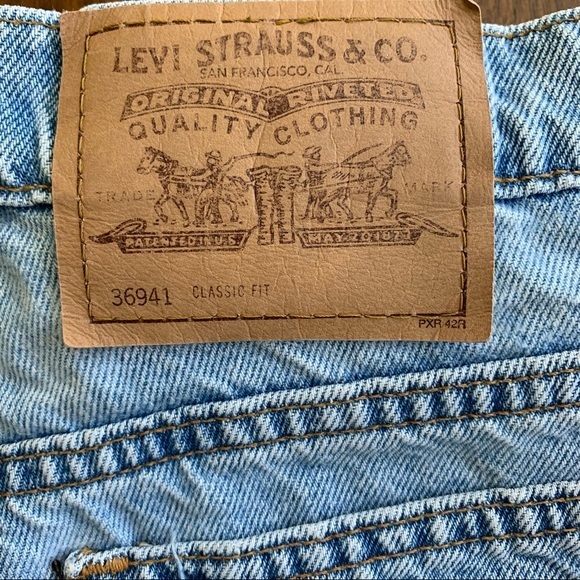 Levi’s | Vintage Levi’s orange tab jean shorts made in the USA - Picture 6 of 9